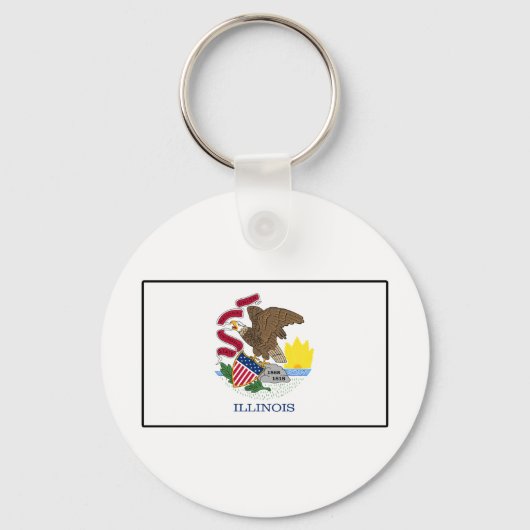 イリノイ キーホルダー (正面)