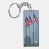 イリノイ、シカゴ。 海軍桟橋、米国は飛行に印を付けます キーホルダー (正面左)