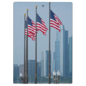 イリノイ、シカゴ。 海軍桟橋、米国は飛行に印を付けます クリップボード (裏面)