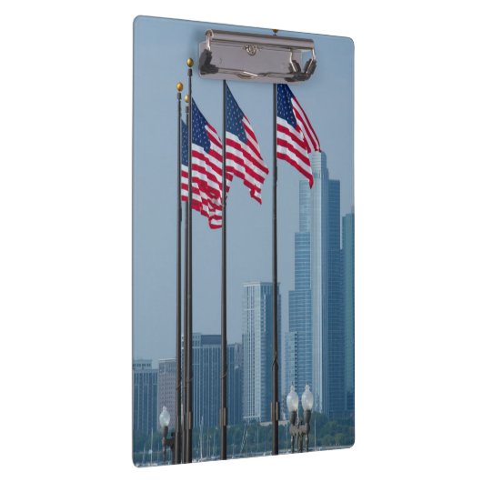 イリノイ、シカゴ。 海軍桟橋、米国は飛行に印を付けます クリップボード (右)