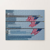 イリノイ、シカゴ。 海軍桟橋、米国は飛行に印を付けます ジグソーパズル (横)