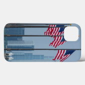 イリノイ、シカゴ。 海軍桟橋、米国は飛行に印を付けます Case-Mate iPhoneケース (裏面 (横))