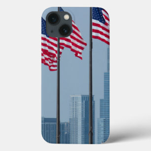 イリノイ、シカゴ。 海軍桟橋、米国は飛行に印を付けます iPhone 13ケース