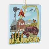 イリノイ セラミックオーナメント (右)