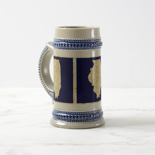 イリノイ ビールジョッキ (正面左)