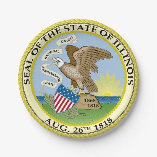 イリノイ ペーパープレート (正面)