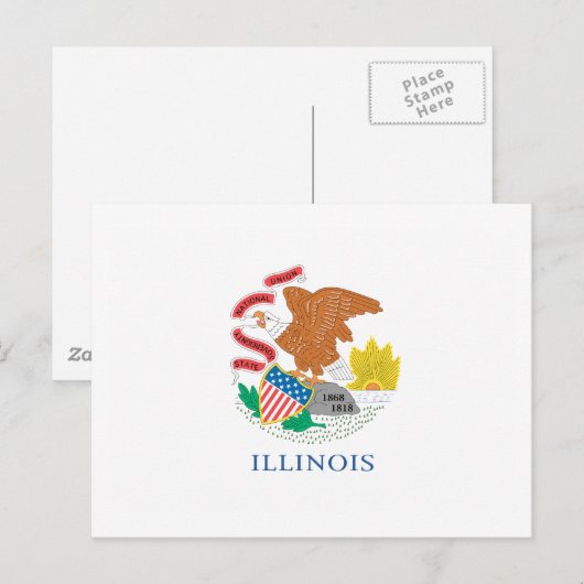 イリノイ ポストカード (正面/裏面)