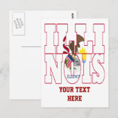 イリノイ ポストカード (正面/裏面)