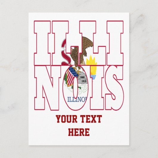 イリノイ ポストカード (正面)