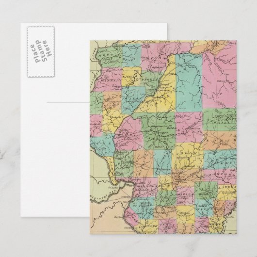 イリノイ ポストカード (正面/裏面)