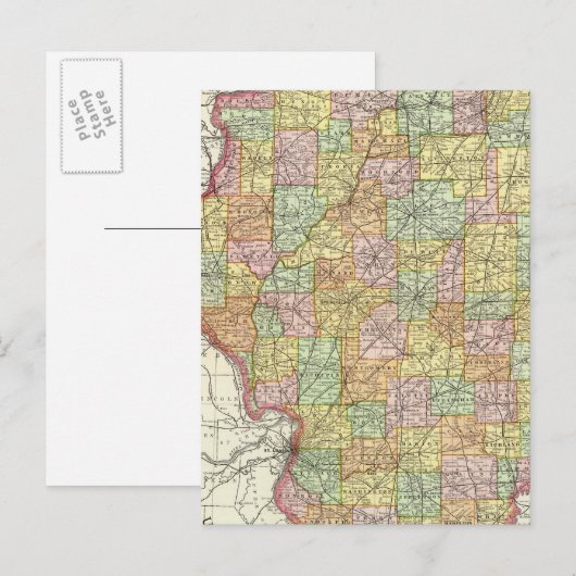 イリノイ ポストカード (正面/裏面)