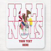 イリノイ マウスパッド (正面)