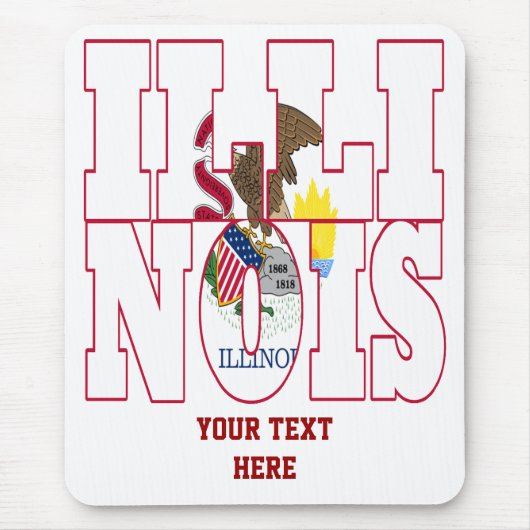 イリノイ マウスパッド (正面)