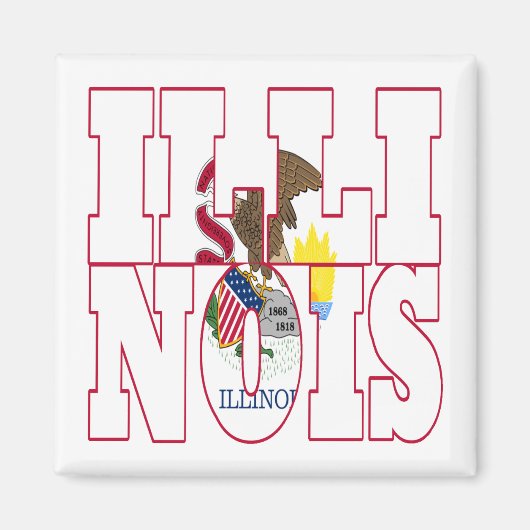 イリノイ マグネット (正面)