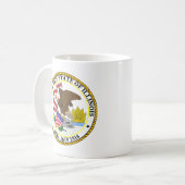 イリノイ、米国 コーヒーマグカップ (正面左)