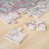 イリノイ(1855年)のヴィンテージの地図 ジグソーパズル (側面)