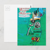 イリノイUSAカード ポストカード (正面/裏面)