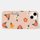 イリモダンガントレトロラインモノグラム Case-Mate iPhoneケース (裏面 (横))