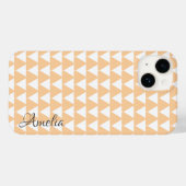 イリモダンガントレトロラインモノグラム Case-Mate iPhoneケース (裏面 (横))