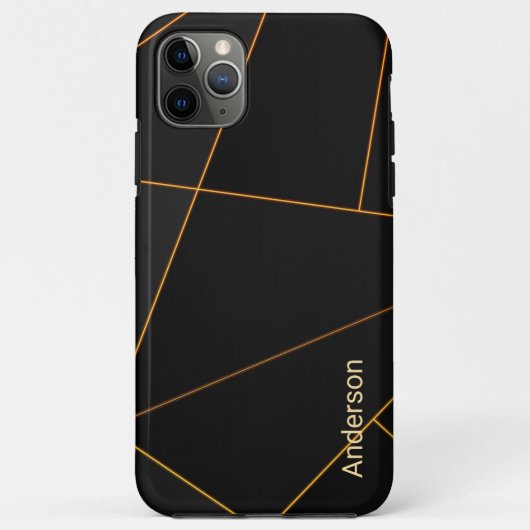 イリモダンガントレトロラインモノグラム Case-Mate iPhoneケース (裏面)