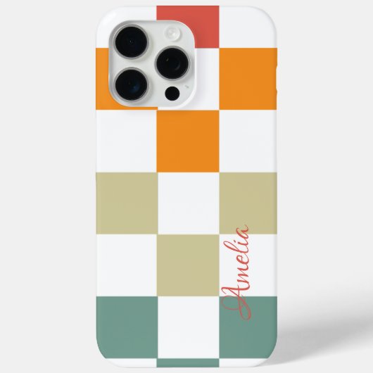 イリモダンガントレトロラインモノグラム Case-Mate iPhoneケース (裏面)