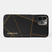 イリモダンガントレトロラインモノグラム Case-Mate iPhoneケース (裏面(横))