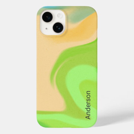 イリモダンガントレトロラインモノグラム Case-Mate iPhoneケース (裏面)