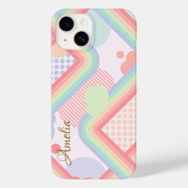 イリモダンガントレトロラインモノグラム Case-Mate iPhone 14ケース