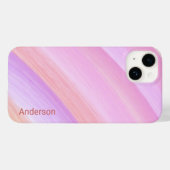 イリモダンガントレトロラインモノグラム Case-Mate iPhoneケース (裏面 (横))