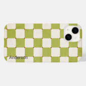 イリモダンガントレトロラインモノグラム Case-Mate iPhoneケース (裏面 (横))