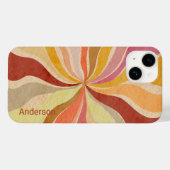 イリモダンガントレトロラインモノグラム Case-Mate iPhoneケース (裏面 (横))