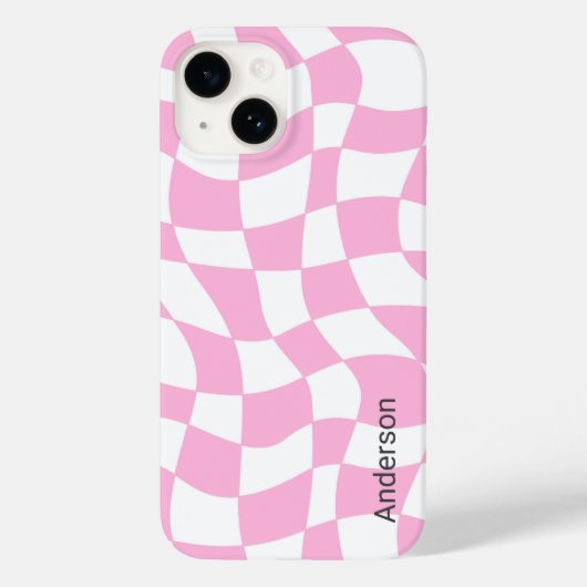 イリモダンガントレトロラインモノグラム Case-Mate iPhoneケース (裏面)