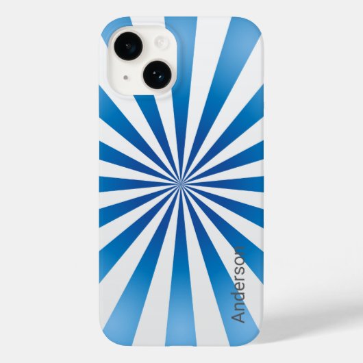 イリモダンガントレトロラインモノグラム Case-Mate iPhoneケース (裏面)