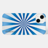 イリモダンガントレトロラインモノグラム Case-Mate iPhoneケース (裏面 (横))