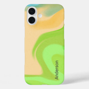 イリモダンガントレトロラインモノグラム iPhone 16 PLUSケース