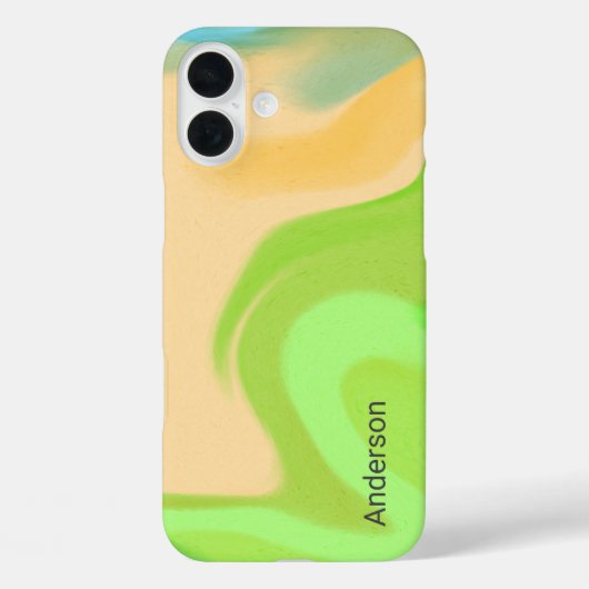 イリモダンガントレトロラインモノグラム Case-Mate iPhoneケース (裏面)