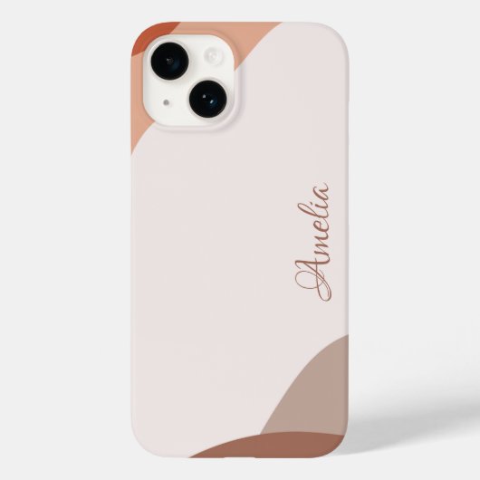 イリモダンガントレトロラインモノグラム Case-Mate iPhoneケース (裏面)