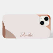 イリモダンガントレトロラインモノグラム Case-Mate iPhoneケース (裏面 (横))