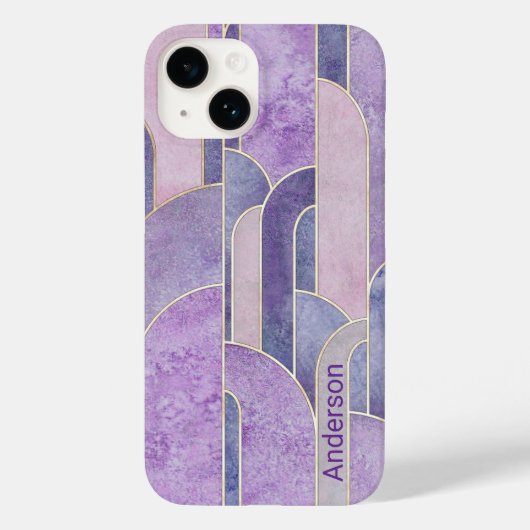 イリモダンガントレトロラインモノグラム Case-Mate iPhoneケース (裏面)