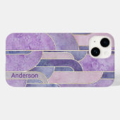 イリモダンガントレトロラインモノグラム Case-Mate iPhoneケース (裏面 (横))