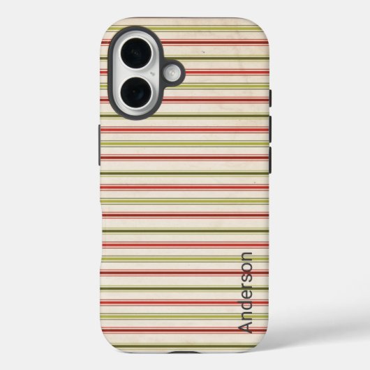 イリモダンガントレトロラインモノグラム Case-Mate iPhoneケース (裏面)