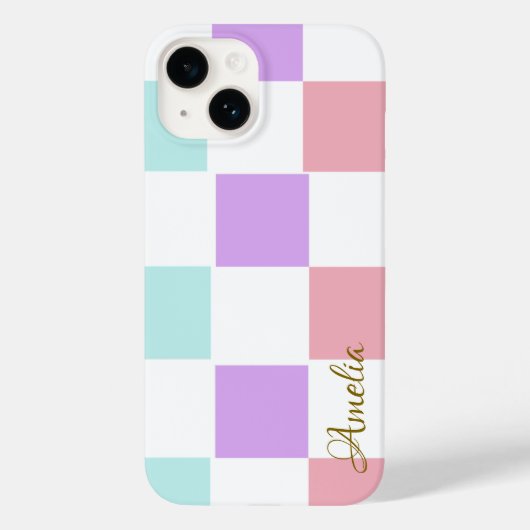 イリモダンガントレトロラインモノグラム Case-Mate iPhoneケース (裏面)