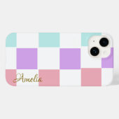 イリモダンガントレトロラインモノグラム Case-Mate iPhoneケース (裏面 (横))