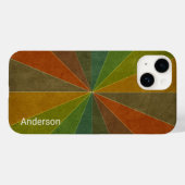 イリモダンガントレトロラインモノグラム Case-Mate iPhoneケース (裏面 (横))