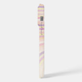 イリモダンガントレトロラインモノグラム iPhoneケース (左側面)