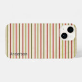 イリモダンガントレトロラインモノグラム iPhoneケース (裏面横)