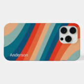 イリモダンガントレトロラインモノグラム iPhoneケース (裏面横)