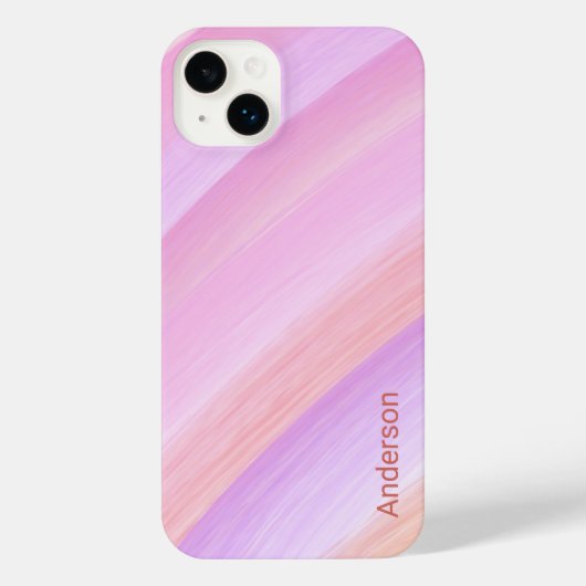 イリモダンガントレトロラインモノグラム iPhoneケース (裏面)
