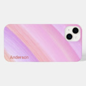 イリモダンガントレトロラインモノグラム iPhoneケース (裏面横)