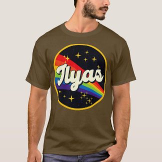 イリヤスレインボーイン宇宙ヴィンテージスタイル Tシャツ